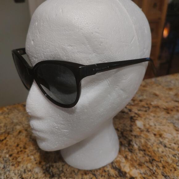 Cole Haan Sunglasses Womens Black Grey Cat Eye CH7044 003 Fashion UV 140mm main image 13